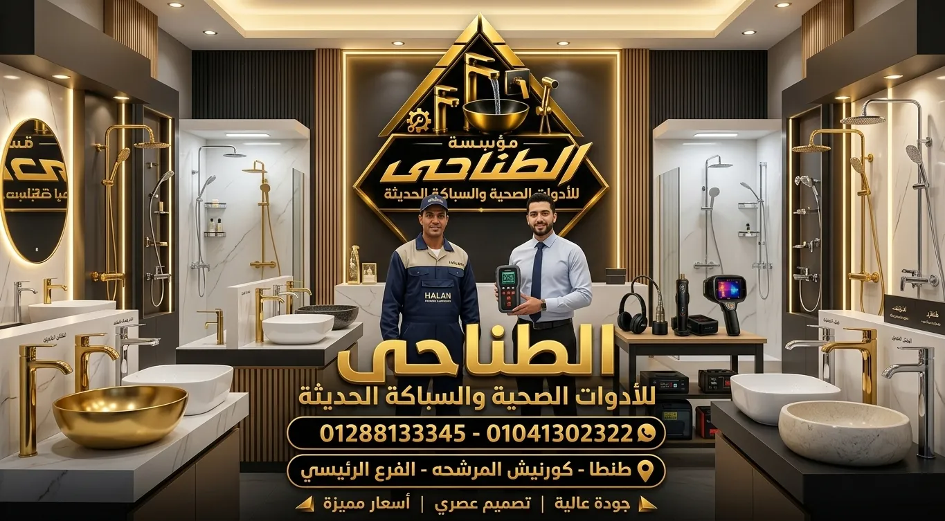 أفضل معرض أدوات صحية في طنطا